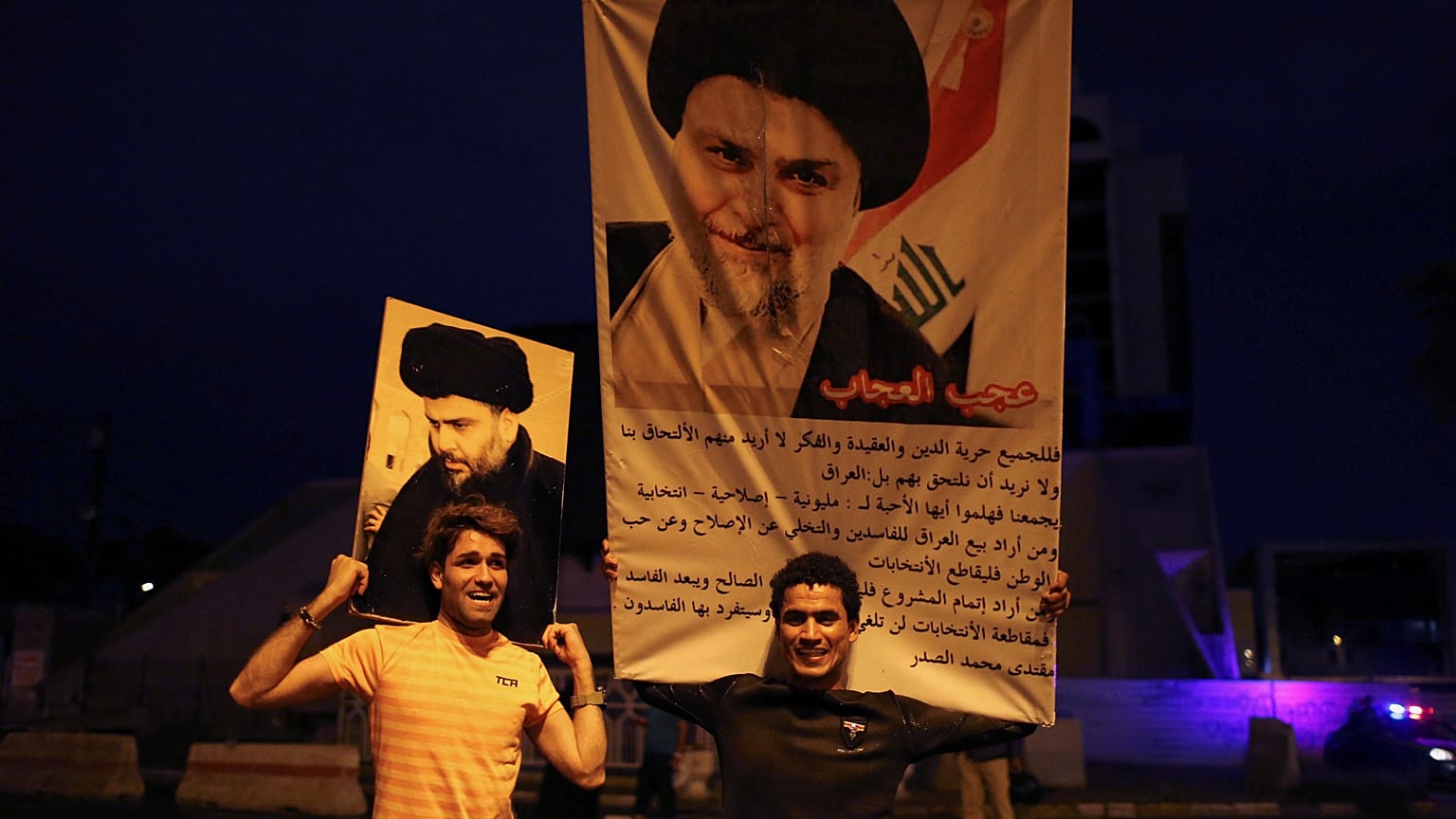 Irak seçimlerinde Sadr cephesi önde 