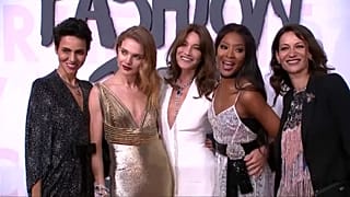 Naomi Campbell organiza un desfile benéfico en el marco del Festival de Cine de Cannes