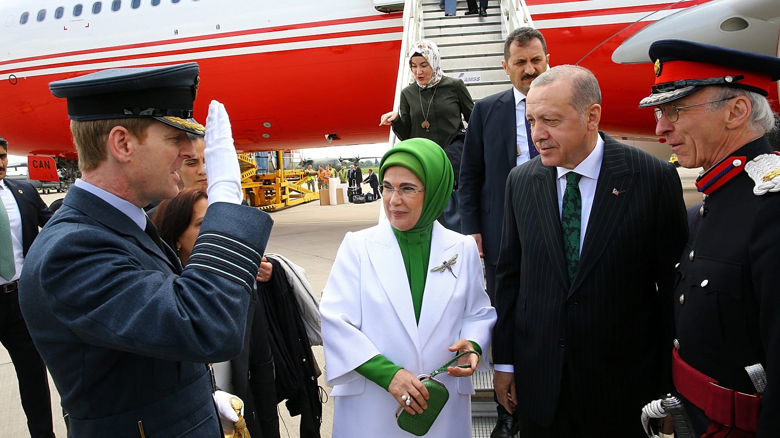 Cumhurbaşkanı Erdoğan İngiltere'de