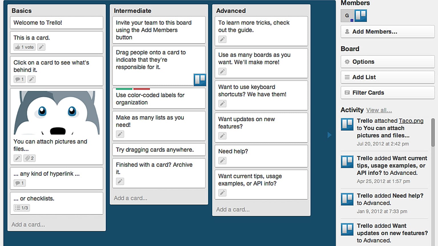 Email e password a rischio nelle bacheche pubbliche dell'app Trello