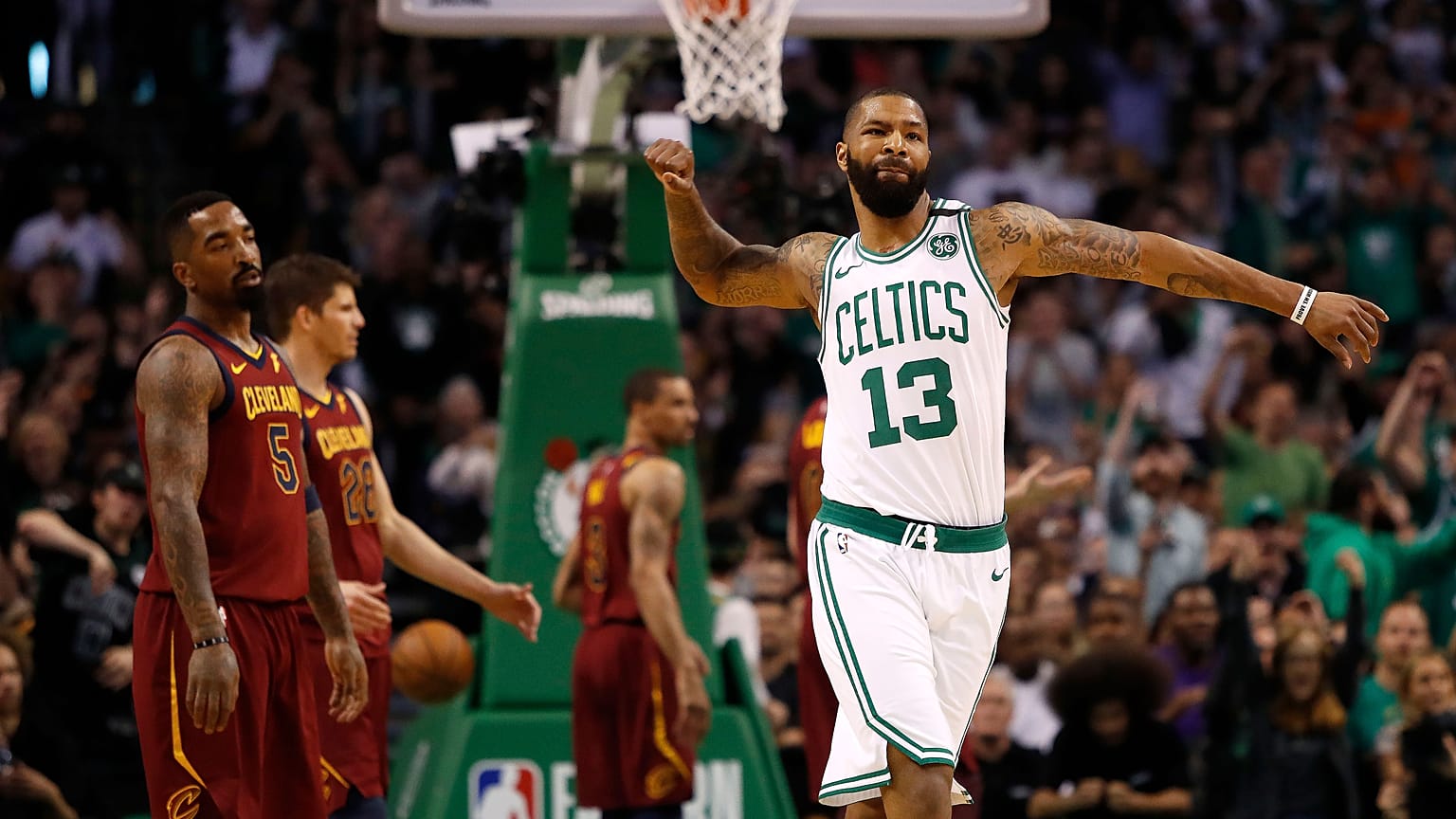 Celtics arrasadores no jogo um da final da Conferência Leste