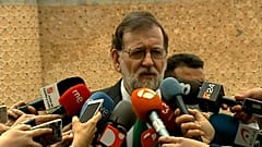 Rajoy: "La ley y la Constitución se van a cumplir"