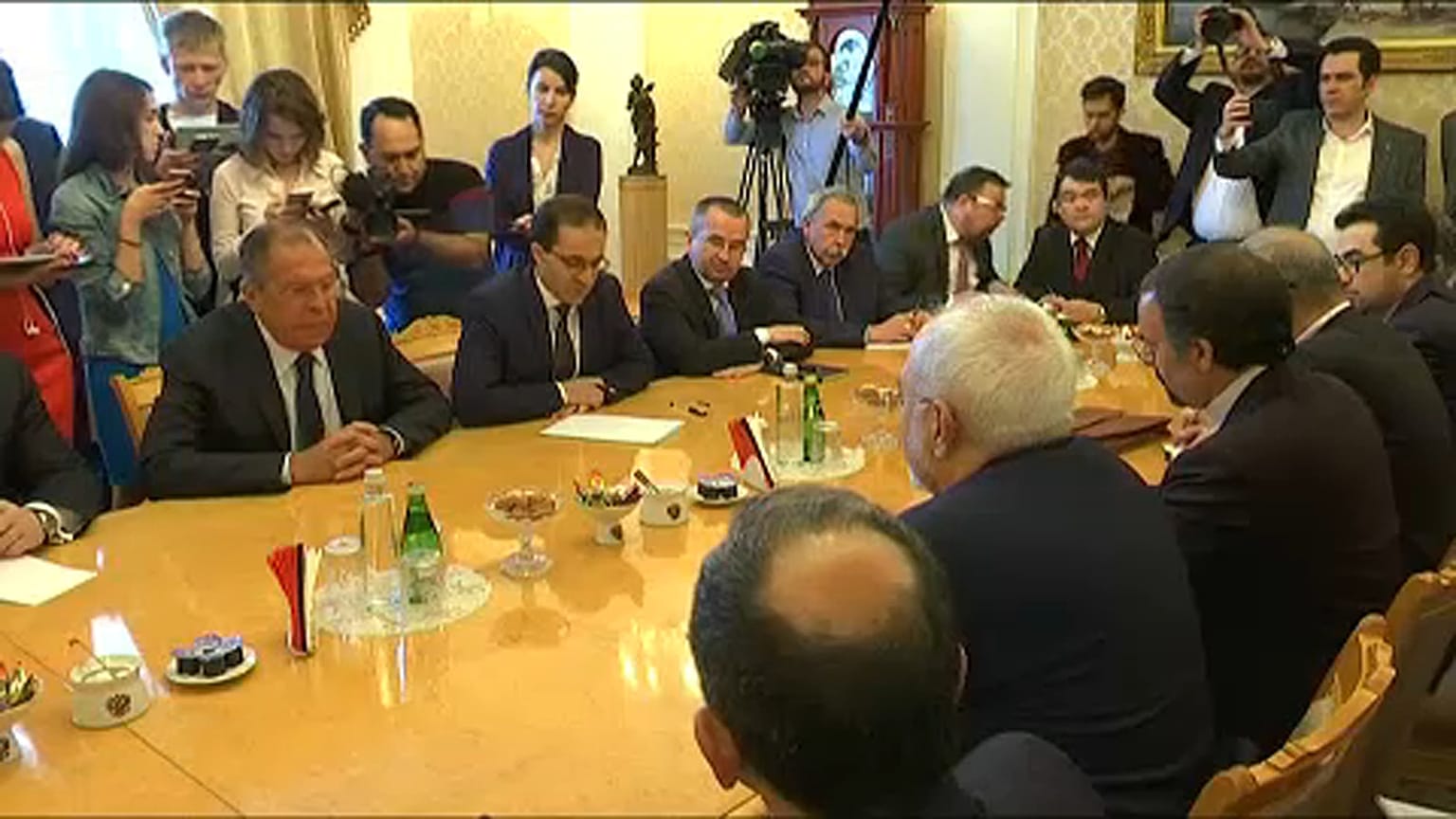 Lavrov-Zaríf-talákozó Moszkvában 