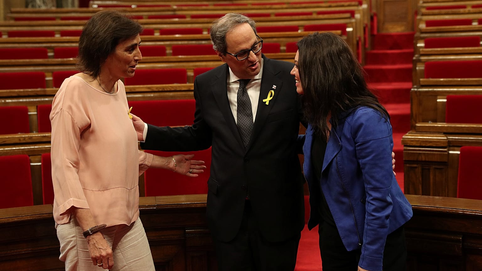 Reações à investidura de Quim Torra