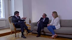 Torra encontra-se com Puidgemont em Berlim