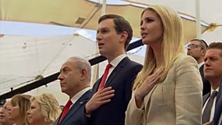 إيفانكا وكوشنير في مراسم نقل السفارة إلى القدس