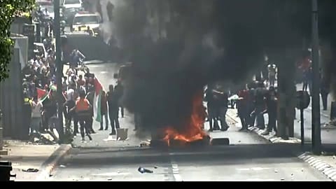 Cisjordania también arde