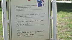 "Парк беженцев" в Белграде, где к ним относились гуманно 