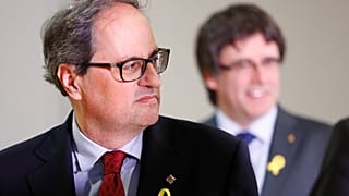 Rencontre en vue pour le Catalan Quim Torra et l'Espagnol Mariano Rajoy 
