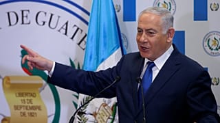 Benjamin Netanyahu bei der Einweihung der Botschaft von Guatemala