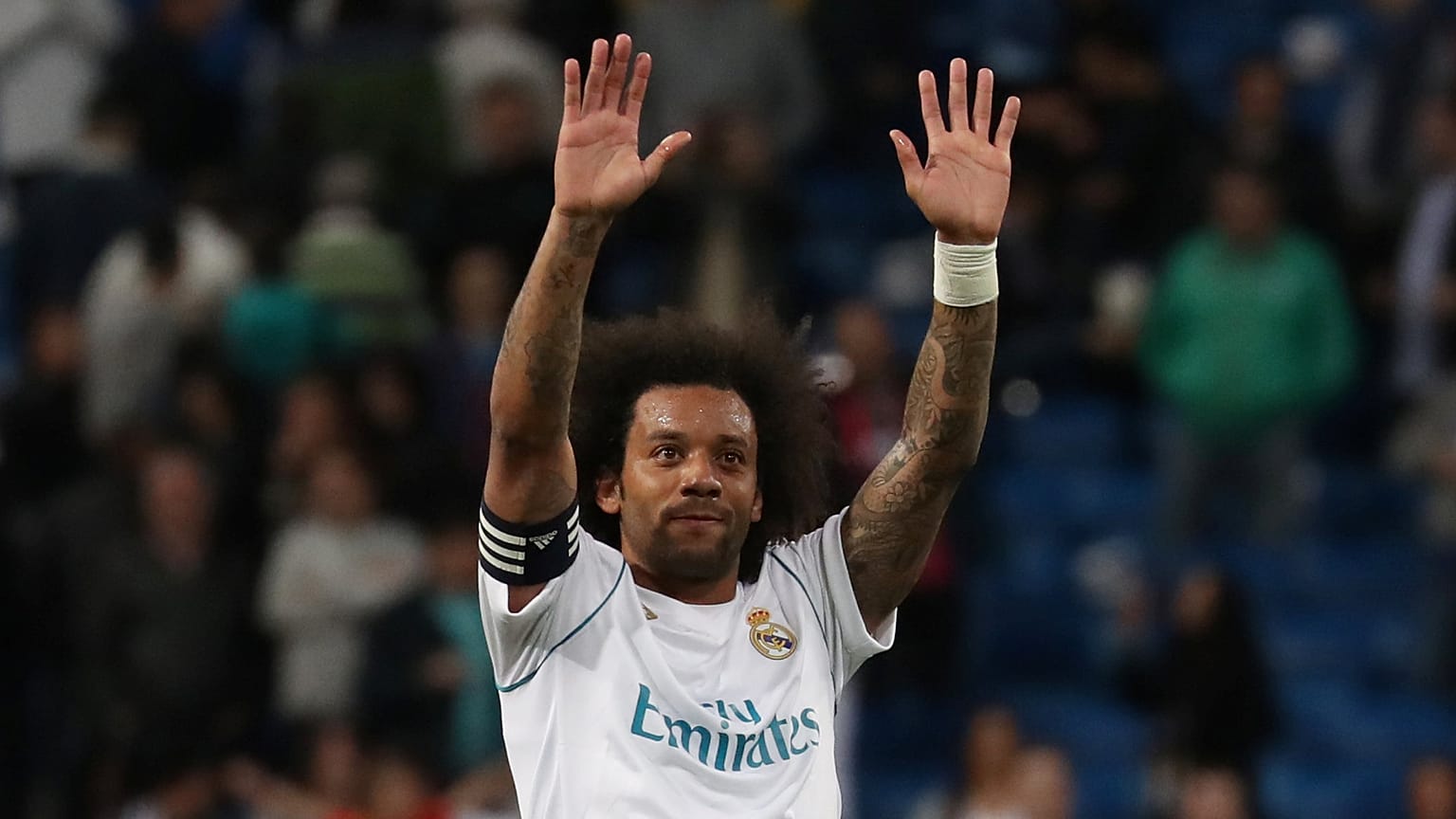 البرازيلي مارسيلو مدافع فريق ريال مدريد