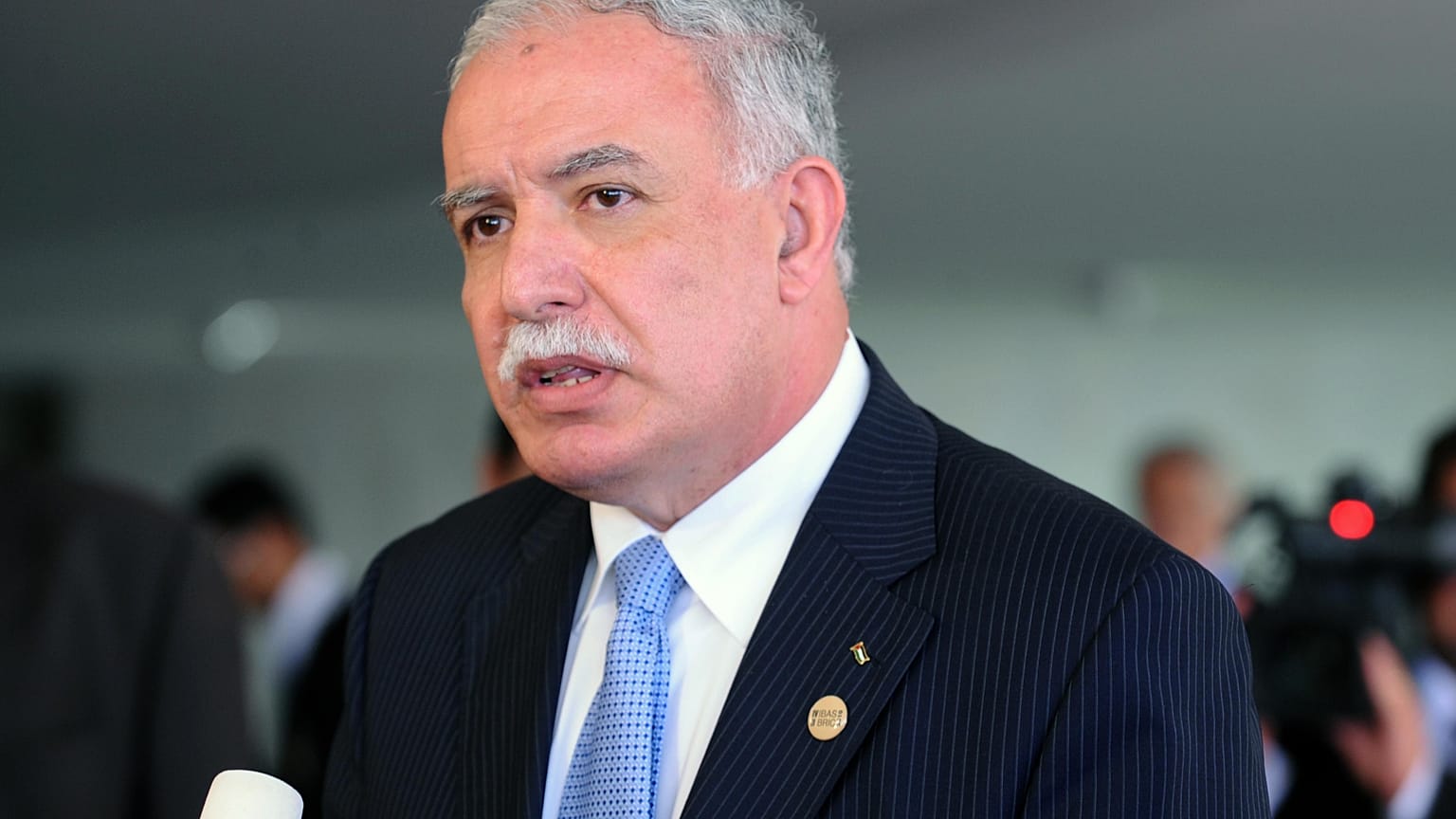 وزير الخارجية الفلسطيني رياض المالكي