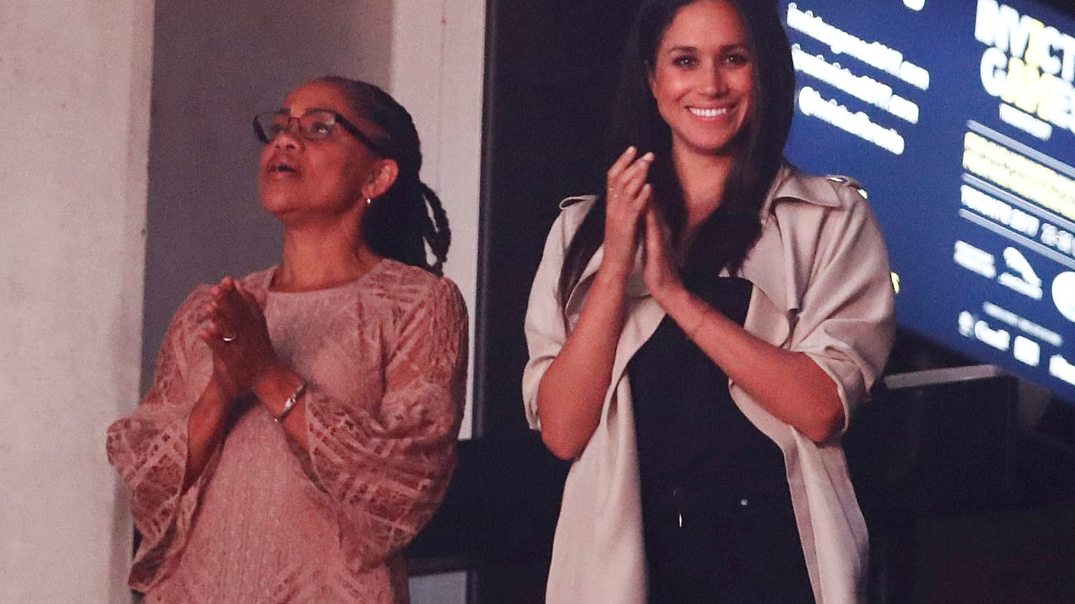 Meghan Markle and her mother, Doria Ragland