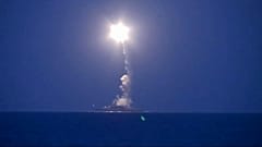 Пуск «Калибра» с корабля Каспийской флотилии