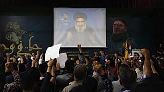 هواداران گروه حزب الله لبنان در بیروت