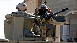 صورة للجيش المصري ضمن عملية "سيناء 2018"