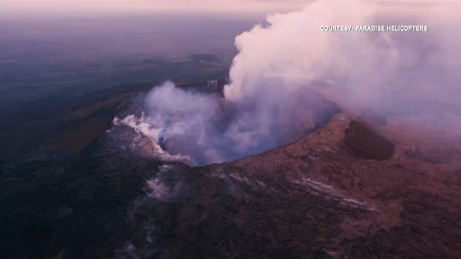 El volcán Kaliulea vuelva a amenazar a Hawái