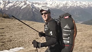 Marche et parapente, 458 km dans les Alpes italiennes, c'est l'Ironfly