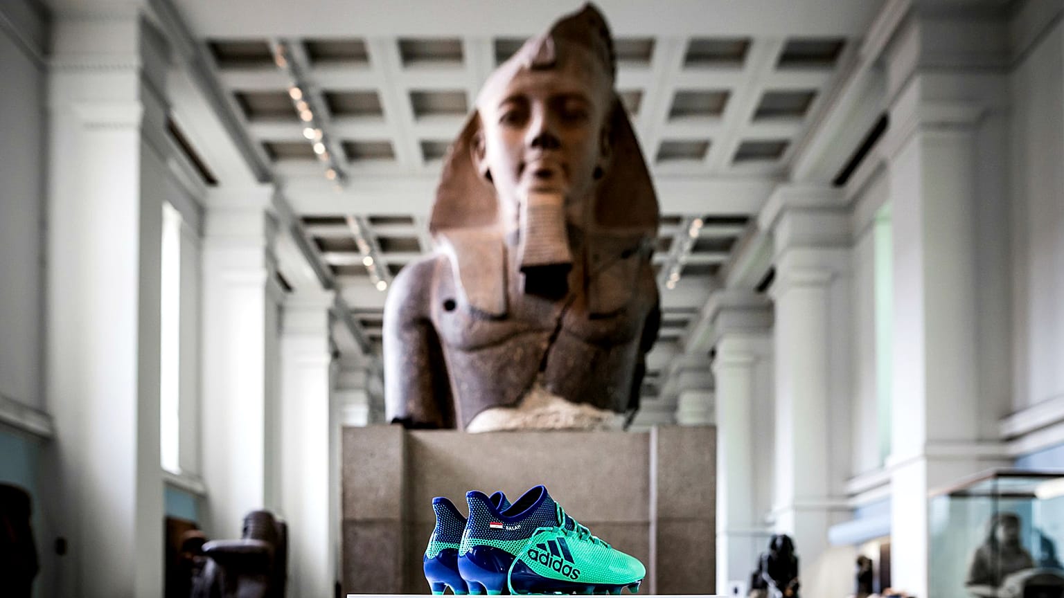 Muhammed Salah’ın kramponları British Museum’da 