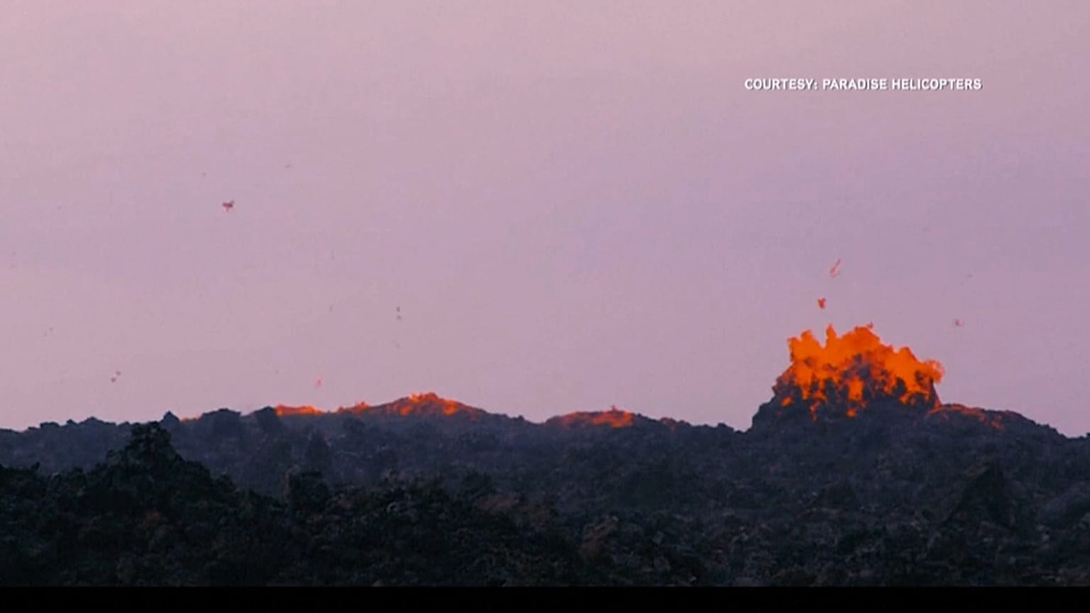 Hawaii volcano spews 6 mile-high plume of ash