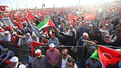Manifestation pro-palestinienne vendredi à Istanbul