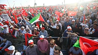 Manifestation pro-palestinienne vendredi à Istanbul