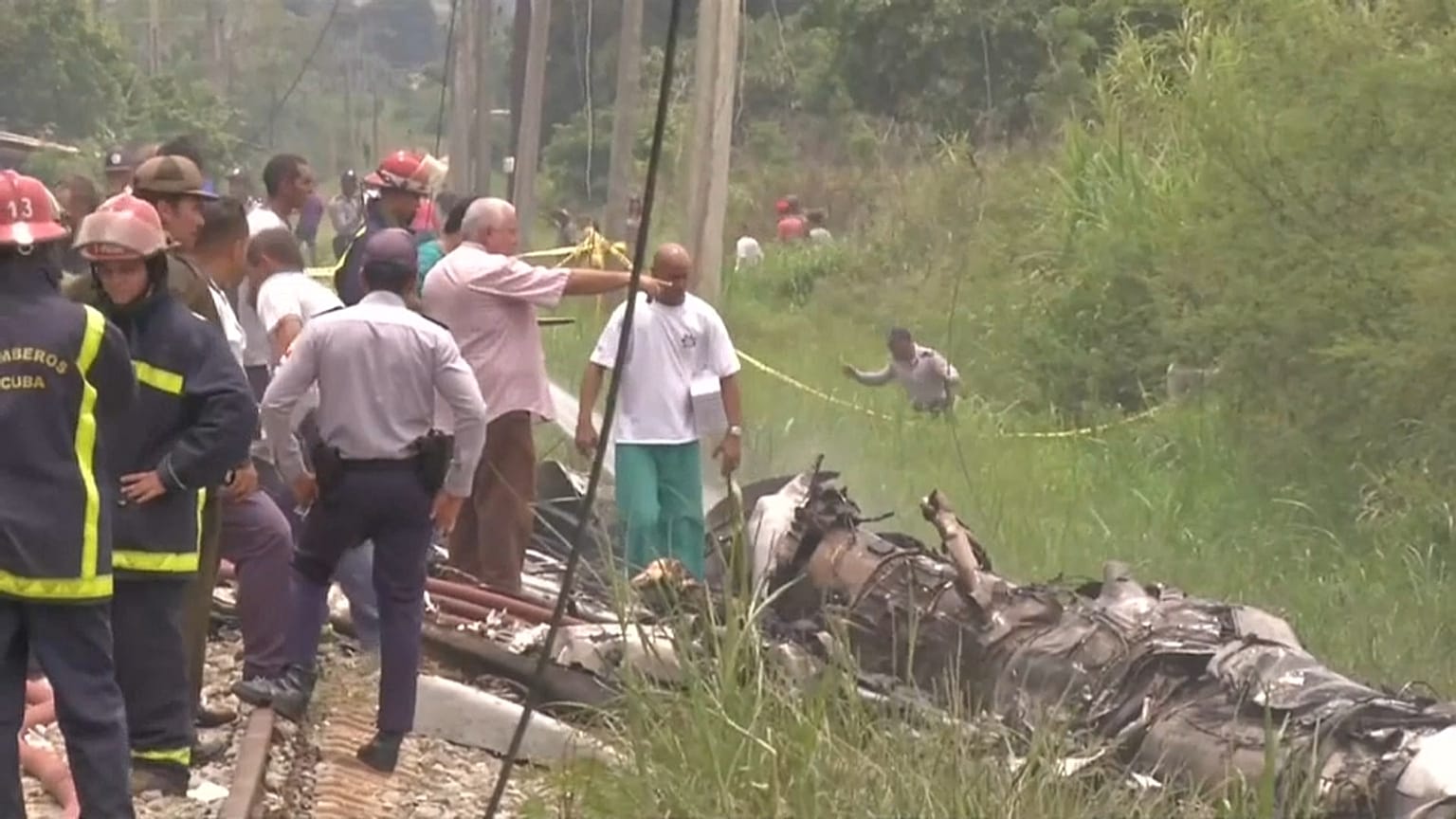 Más de un centener de muertos por un accidente aéreo en Cuba
