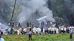A Boeing 737 crashed shortly after taking off from Cuba's main airport.