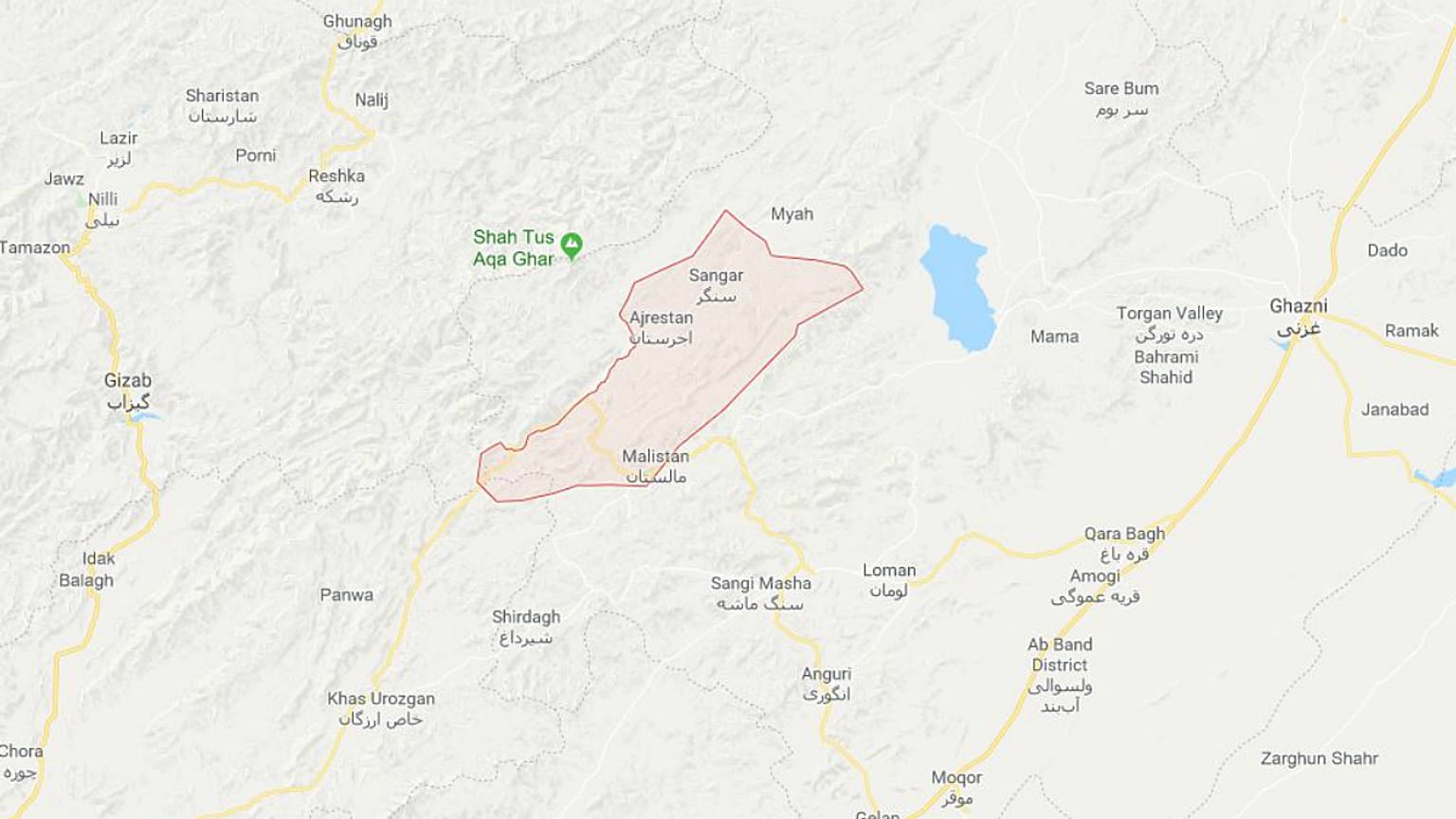 افغانستان؛ اجرستان ولایت غزنی در آستانه سقوط به دست طالبان