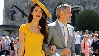 Amal und George Clooney bei der Hochzeit von Harry und Meghan
