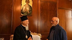 Φανάρι: Συνάντηση Οικουμενικού Πατριάρχη -  Ιβάν Σαββίδη