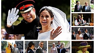 Os duques de Sussex e alguns dos seus ilustres 600 convidados