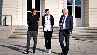 2. Treffen mit einem Präsidenten: Özil  und Gündogan bei Steinmeier