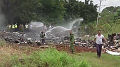 Hallada una caja negra del avión accidentado en Cuba