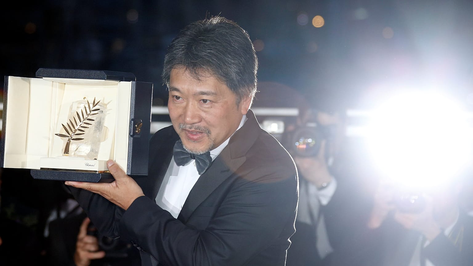 Hirozaku Kore-eda took the festival's highest honour