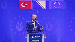 Cumhurbaşkanı Erdoğan Bosna'da Avrupalı Türklere seslendi 