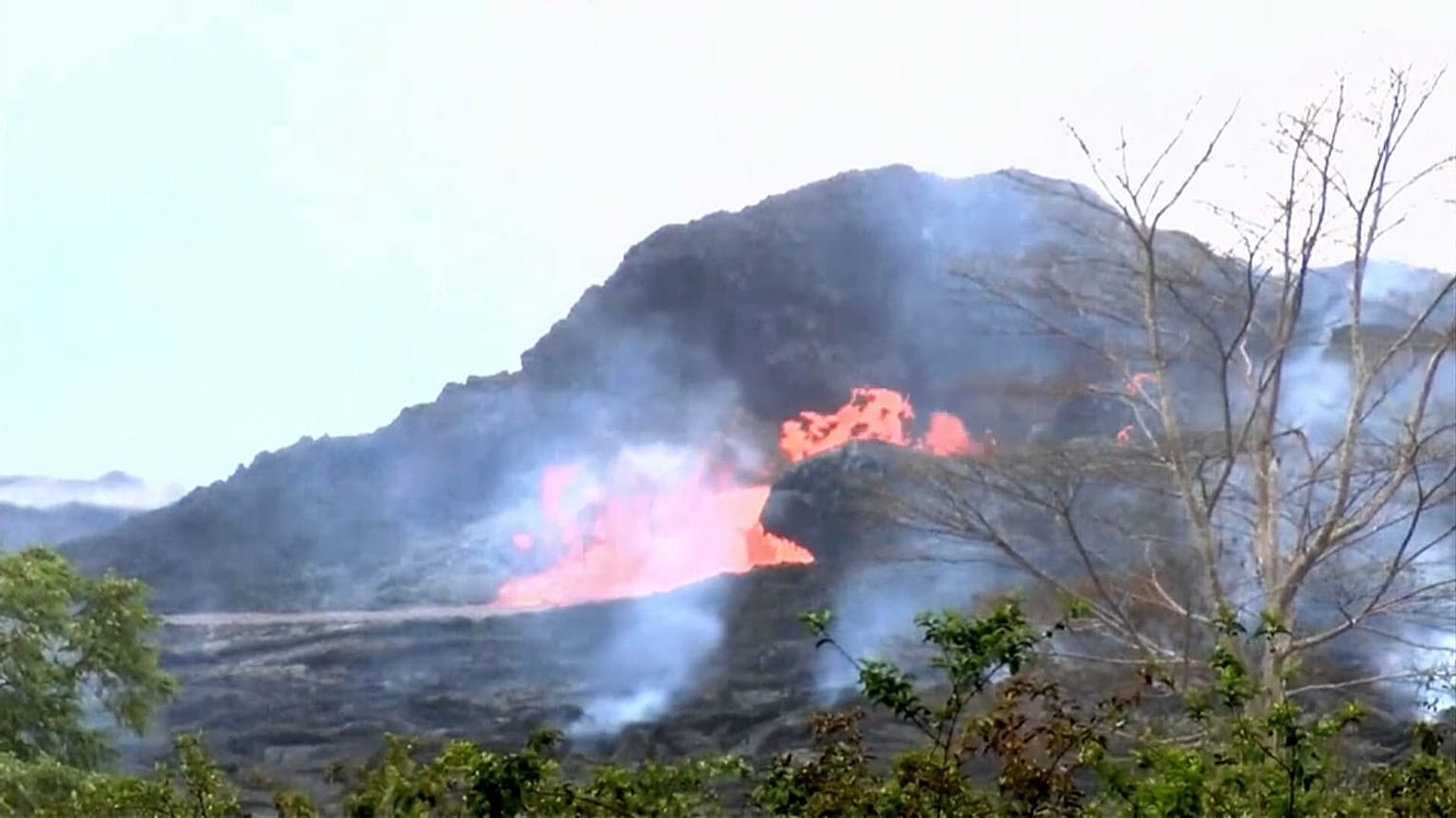 Nube tossica sopra le Hawaii