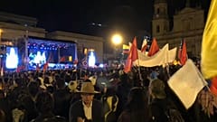 Cierre de campaña electoral en Colombia con denuncias de fraude