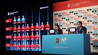 Rueda de prensa del seleccionador Julen Lopetegui