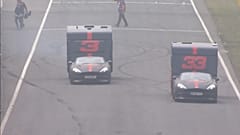 F1 drivers Daniel Ricciardo and Max Verstappen on May 20, 2018