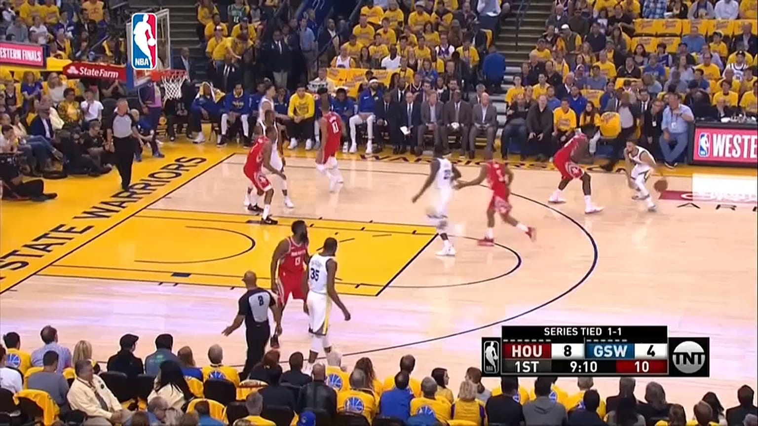 NBA: Golden State strepitosi, avanti 2-1 su Houston