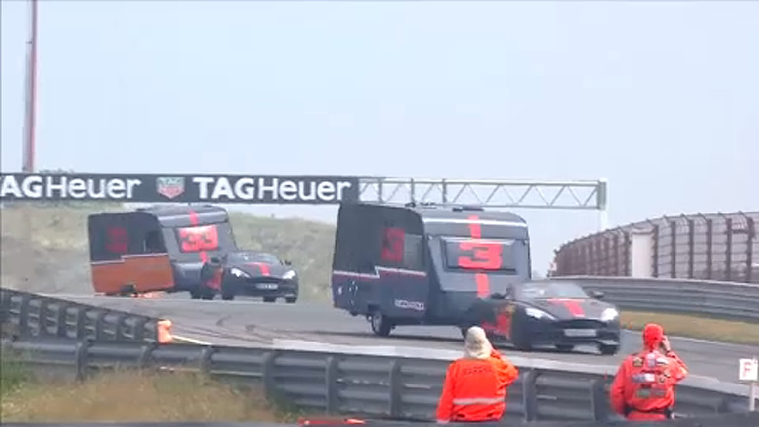 Une course... de caravanes à Zandvoort