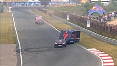 "Wohnwagen-Rennen": Verstappen und Ricciardo im Duell