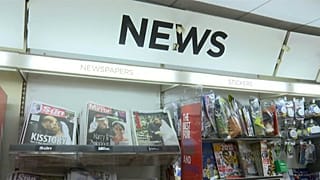rush to gather UK newspapers commemorating royal wedding