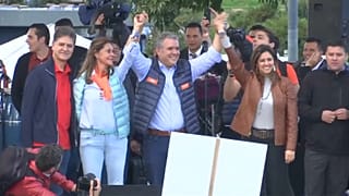 Ivan Duque, le candidat de la droite à l'élection présidentielle 