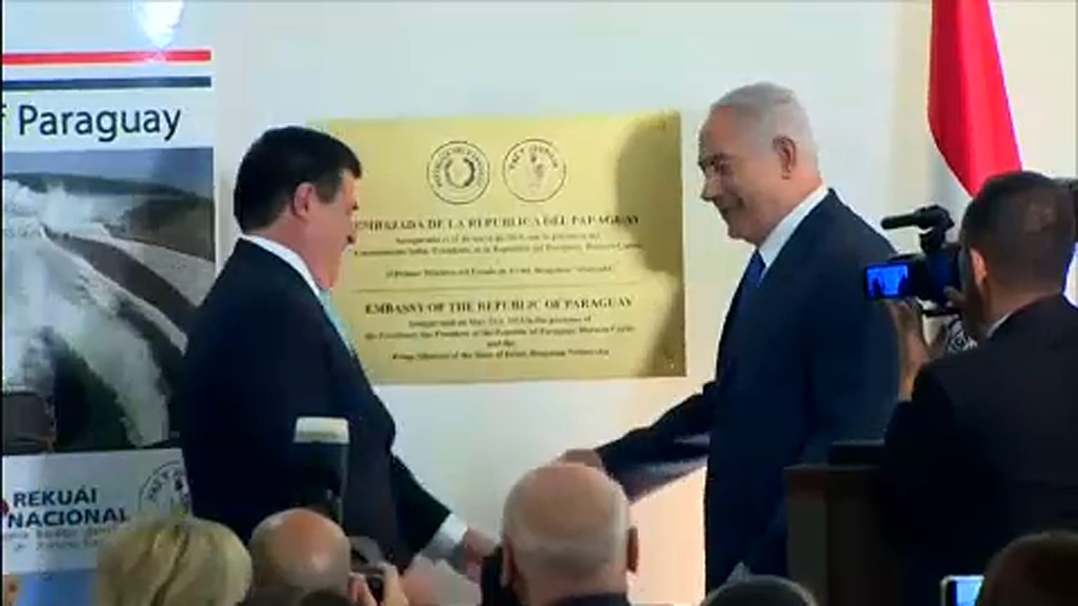Paraguay nagykövetsége is Jeruzsálemben