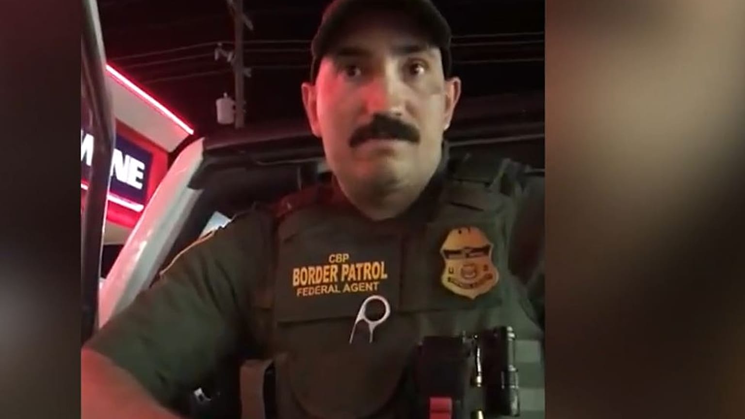 A border control agent