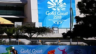 Commonwealth-Spiele an der Gold Coast in Australien, 3. April 2018. 