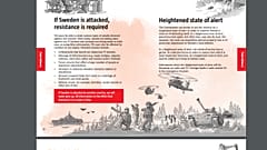 Háború lehetőségére készülnek a svédek 