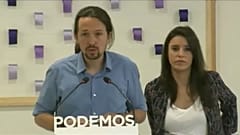 Pablo Iglésias e Irene Montero